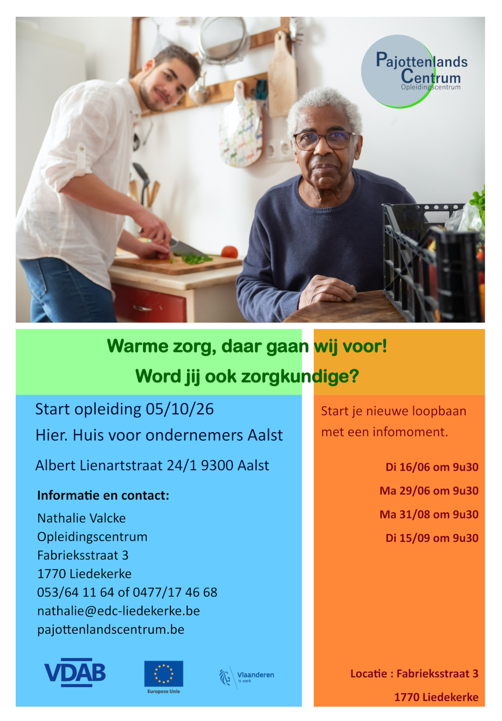opleiding zorgkundige Aalst 2026